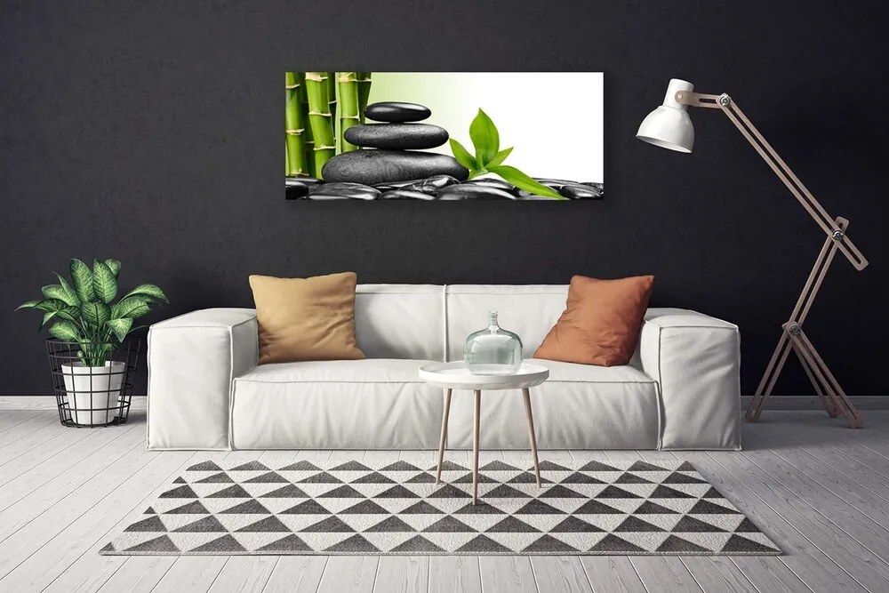 Obraz canvas Bambusowa Harmonia Zen