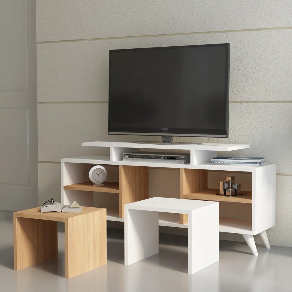 Stolik pod telewizor Kutay Teak