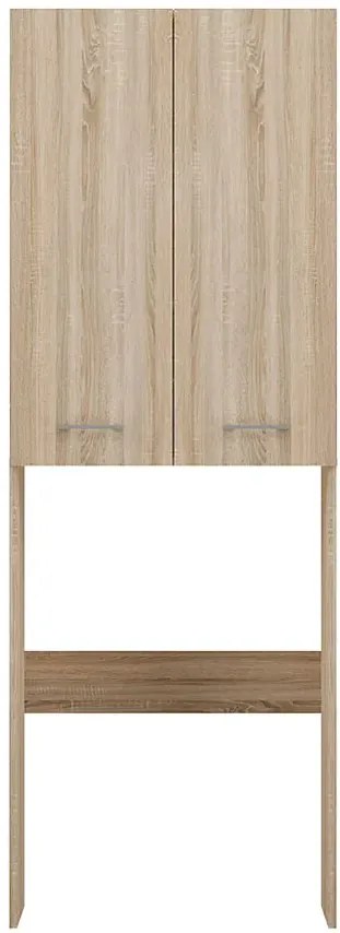 Minimalistyczna szafka nad pralkę dąb sonoma R5-L05