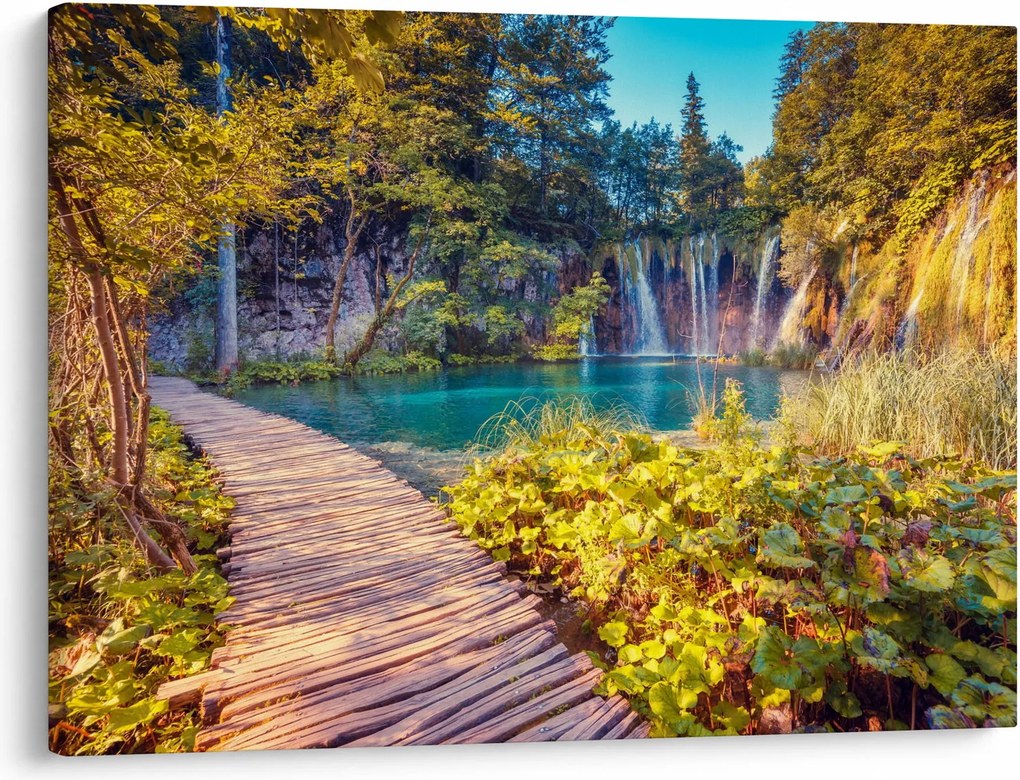 Obraz - Jeziora Plitwickie, Chorwacja (70x50 cm)