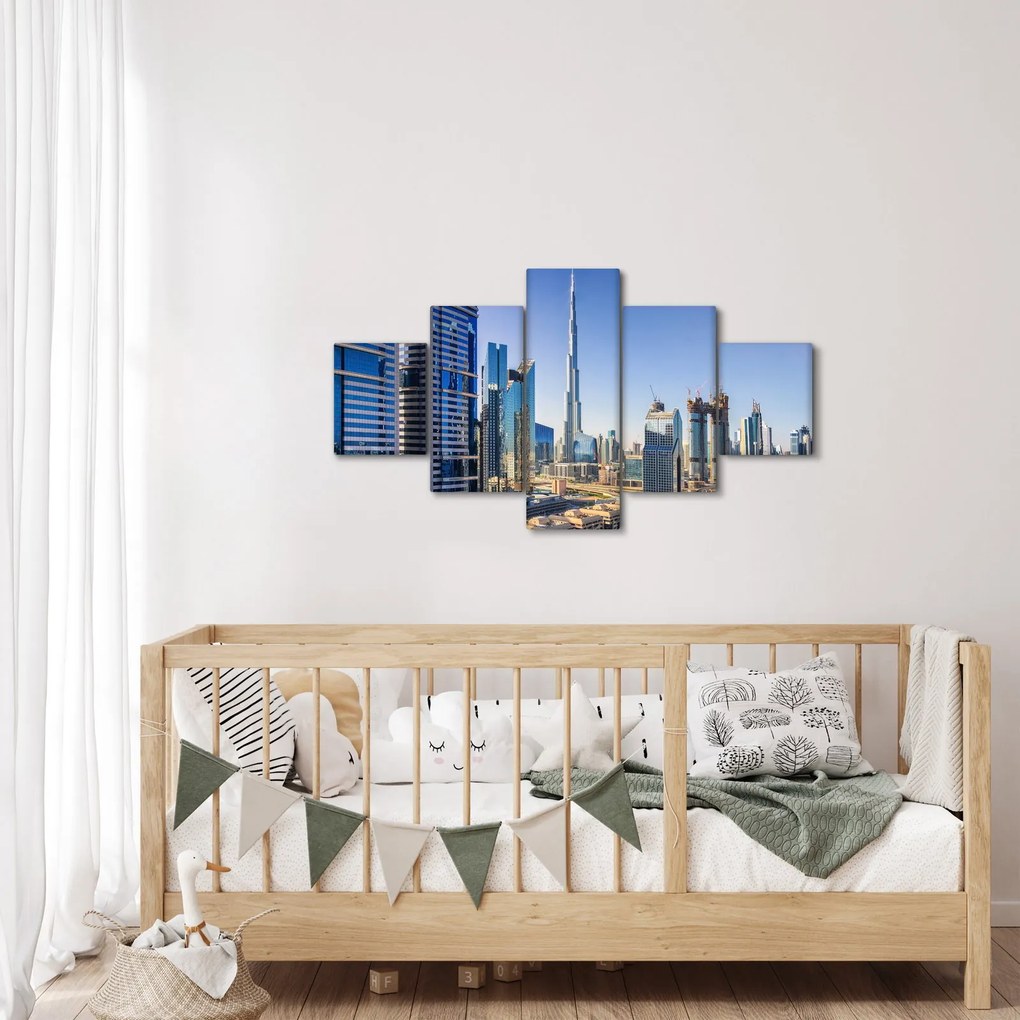 Obraz - Dubaj rano (125x70 cm)