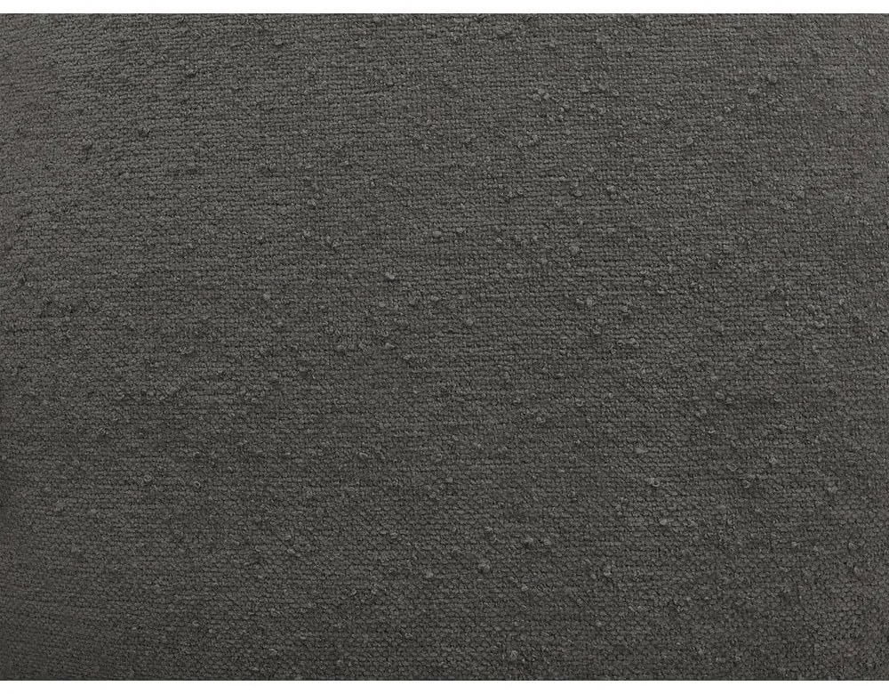 Ciemnoszary fotel z materiału bouclé Elisa – Bobochic Paris