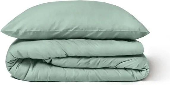 PrzytulneMieszkanie.pl PrzytulneMieszkanie.pl Bawełniana pościel CALMORA szałwiowa zieleń Rozmiar pościeli: 2 szt 70 x 90 cm | 160 x 220 cm