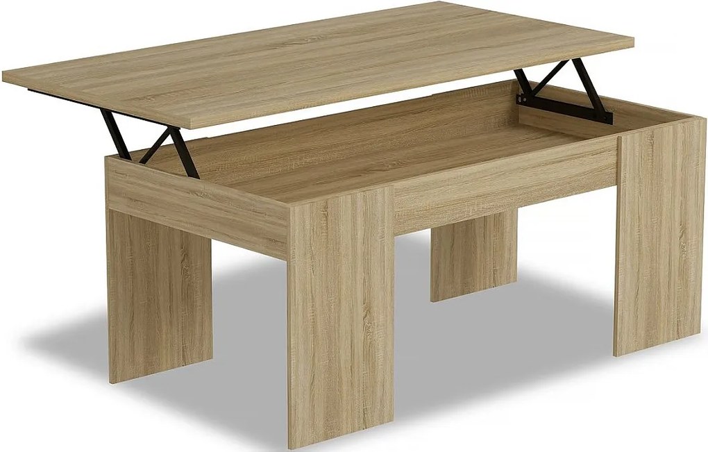 Stolik kawowy "Diana" - 102 x 50 x 43 cm - Dąb