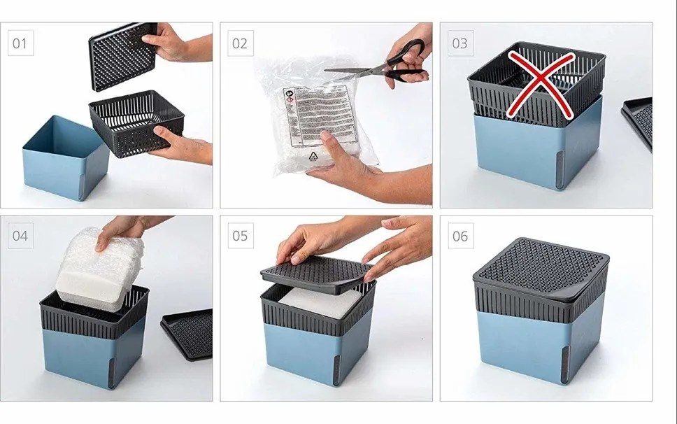 Wkład do pochłaniacza, insert absorbujący wilgoć - 1 kg, WENKO