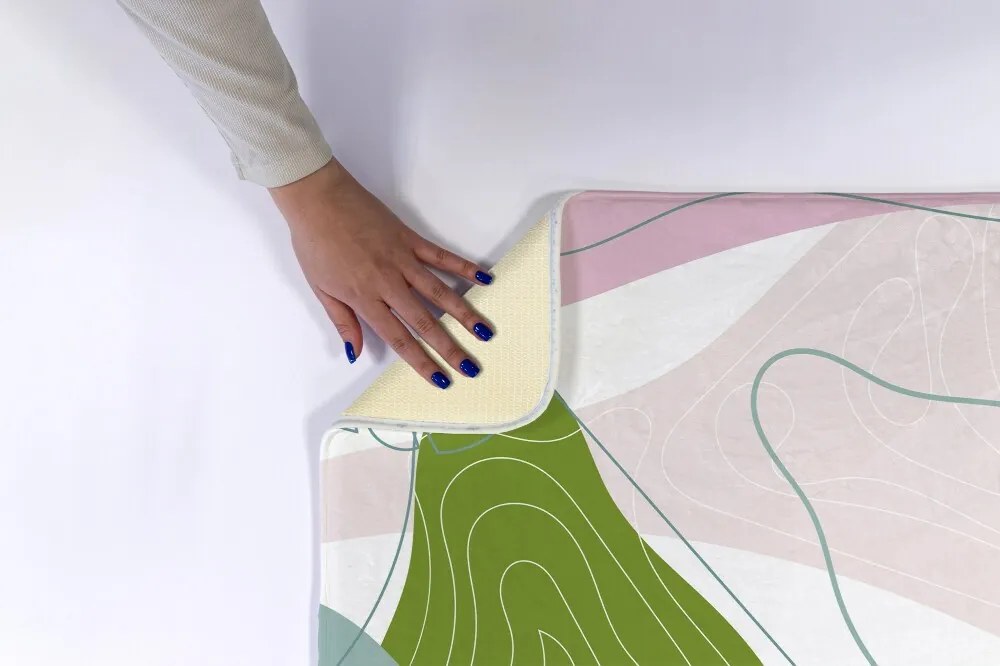 Dywanik łazienkowy Dywanik łazienkowy Geometryczna Abstrakcja