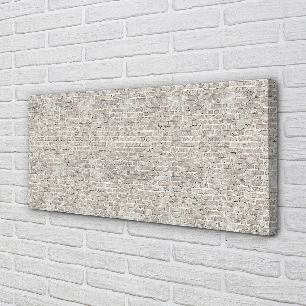 Obraz drukowany na płótnie Dekoracyjna Ściana Z Cegieł