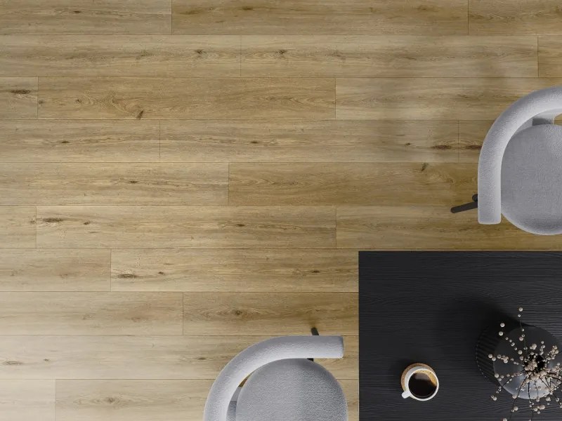 Mexen Sanford panele winylowe 1240 x 182 mm SPC 6,5 mm, podkład IXPE 1,5 mm, 4 V-Fuga, Dąb - F1059-1240-182-505-4V1-01