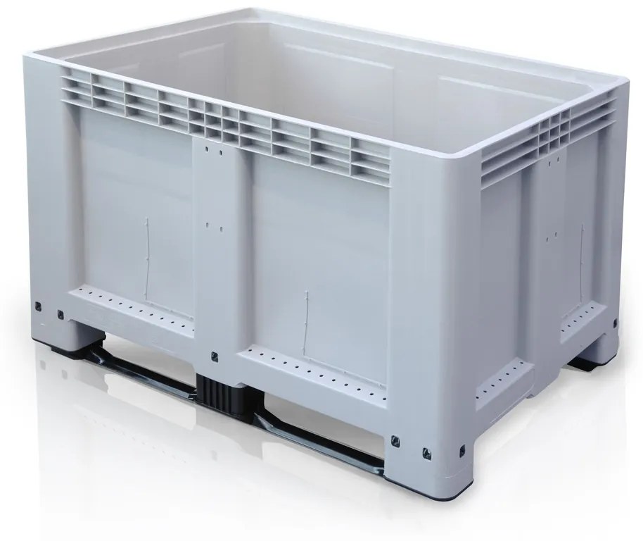 Skrzyniopaleta - Big Box - 1200x800x800 mm, 2 płozy