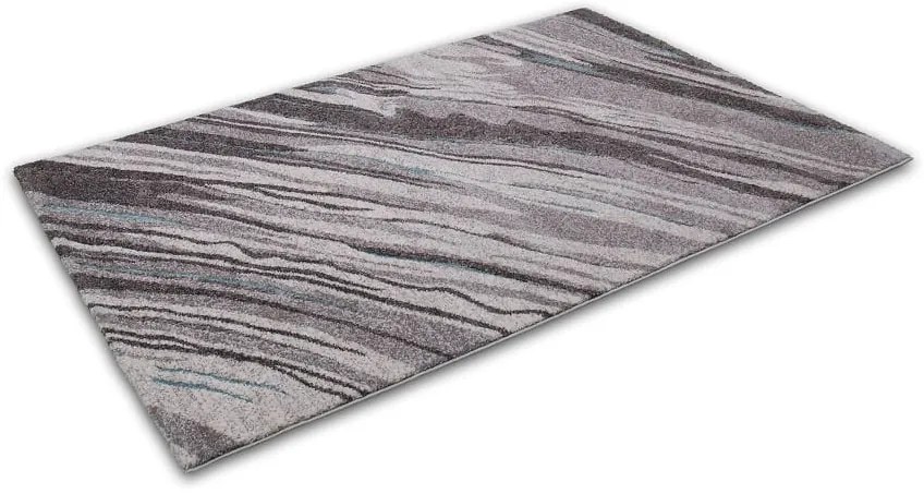 Dywan Mallorca Fala szaro-niebieski 80 cm x 150 cm