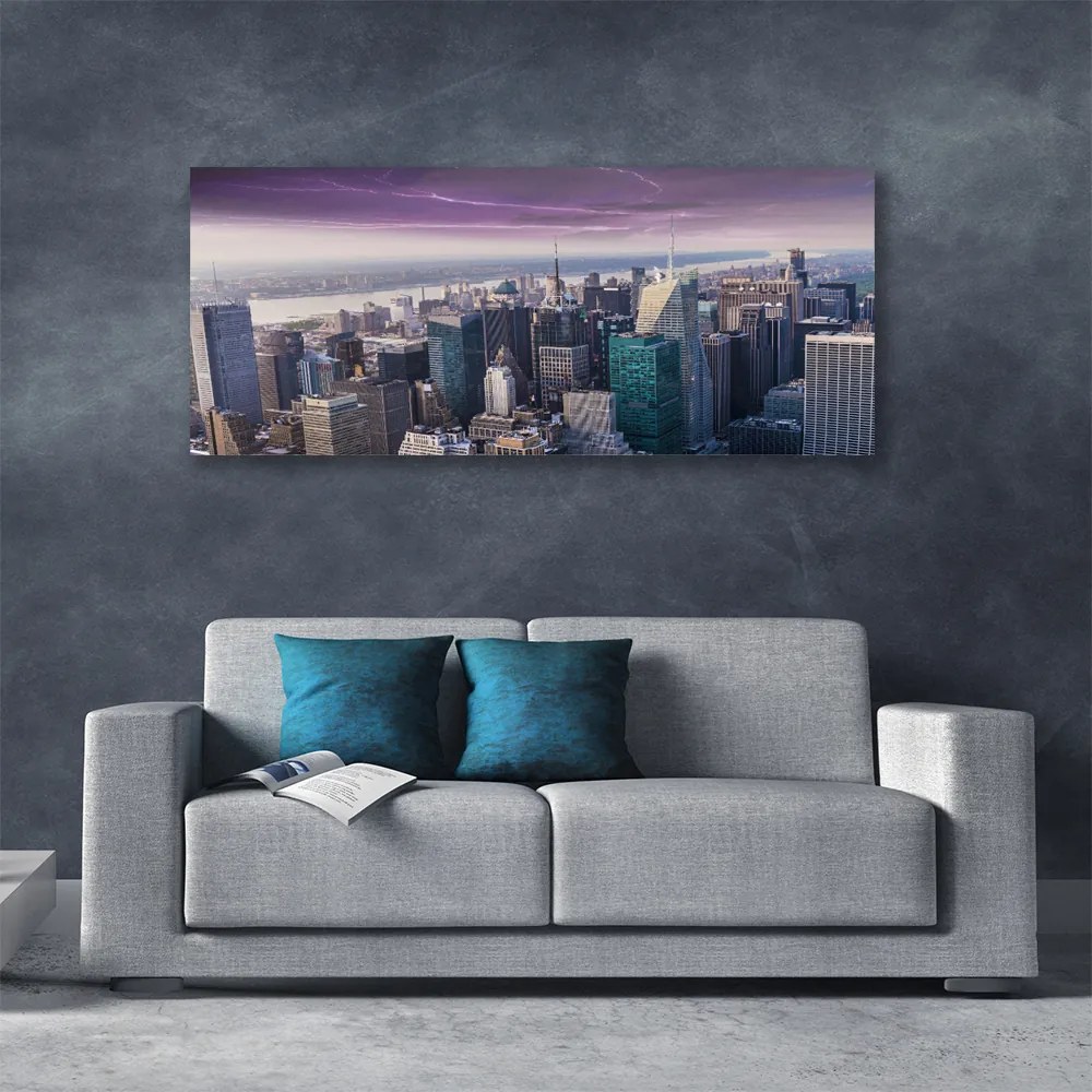 Obraz canvas Panorama Nowoczesnej Metropolii