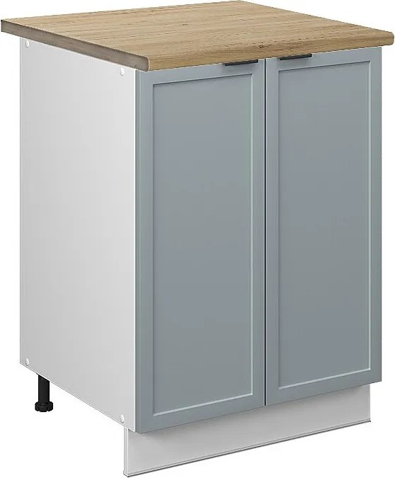 Szafki kuchenne jasnoniebiesko-szary 60x60x82 fame-line