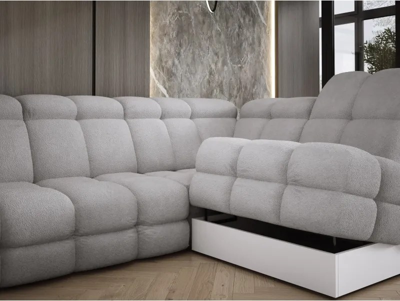 Narożnik TOLLO XL z elektryczną regulacją siedziska WERSAL