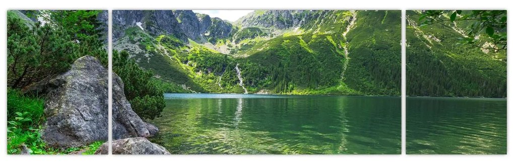 Obraz jeziora w Tatrach (170x50 cm)