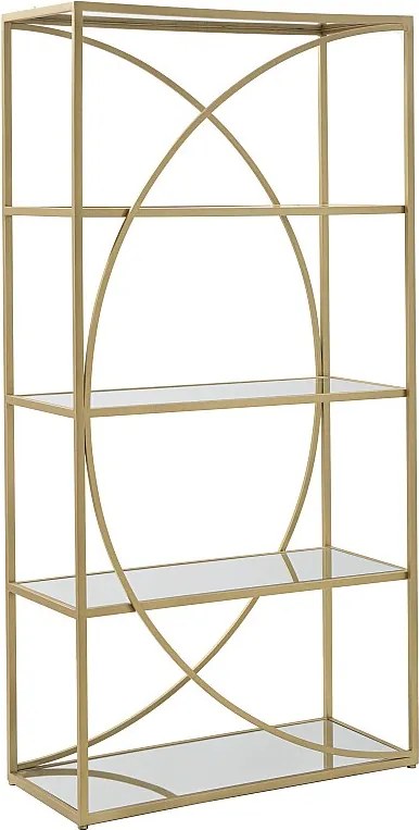 Regał biblioteczny Glamy cm 90X38X180