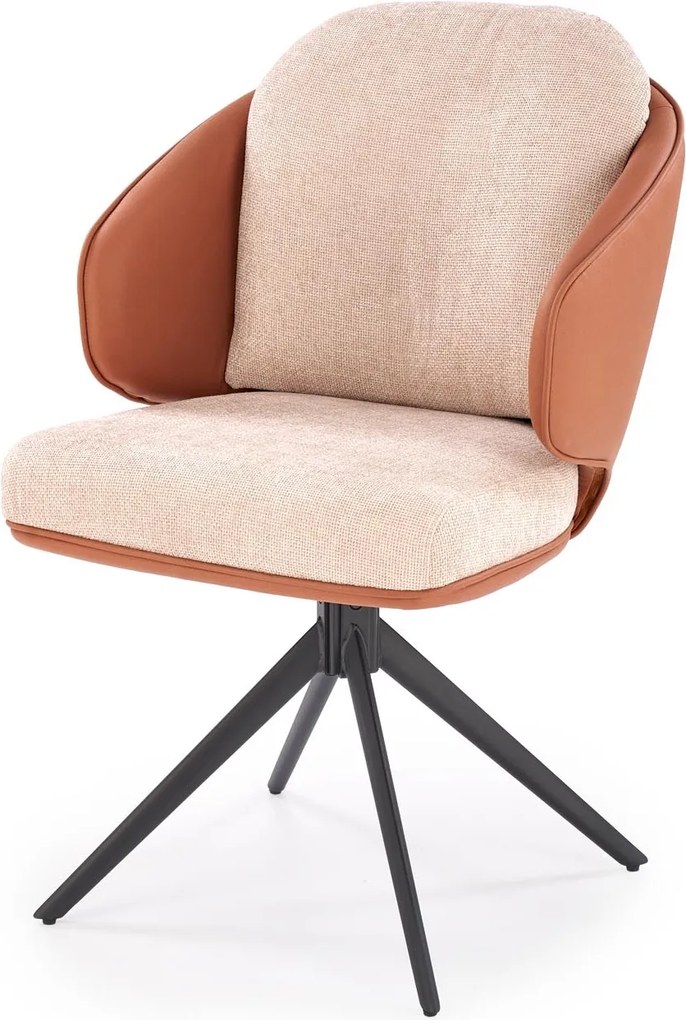 Fotel do jadalni z funkcją obracania K554 Halmar