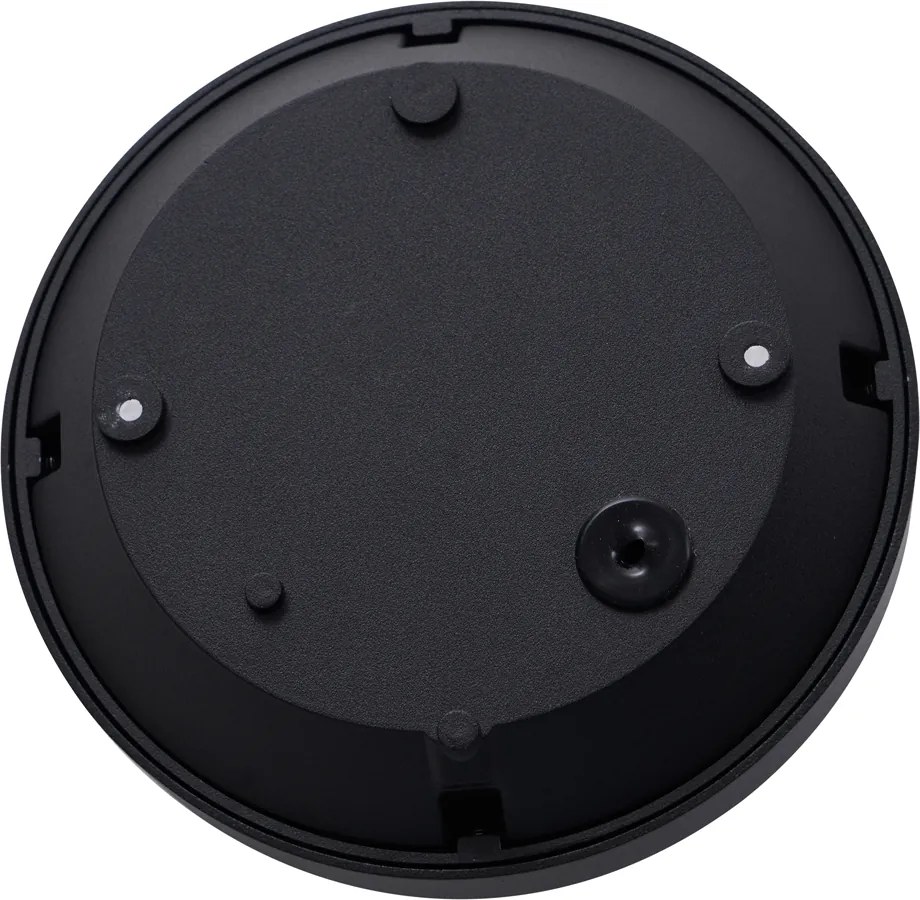 Zewnętrzna lampa ścienna czarna okrągła IP65 - Target