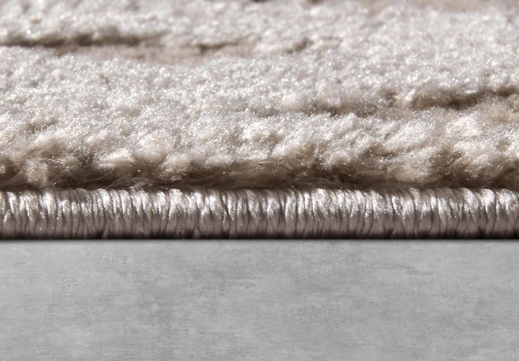 Dywan nowoczesny Gallery 3D Boho beżowy 200 cm x 280 cm