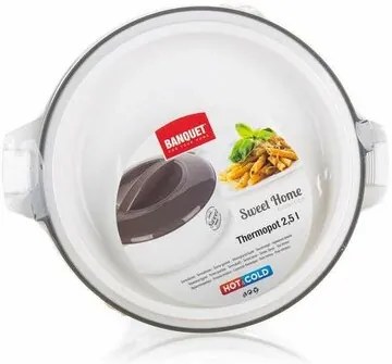 Banquet Garnek termiczny z pokrywką Sweet home  2,5 l