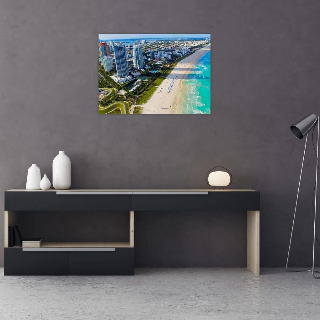 Obraz na szkle- Miami, Floryda (70x50 cm)