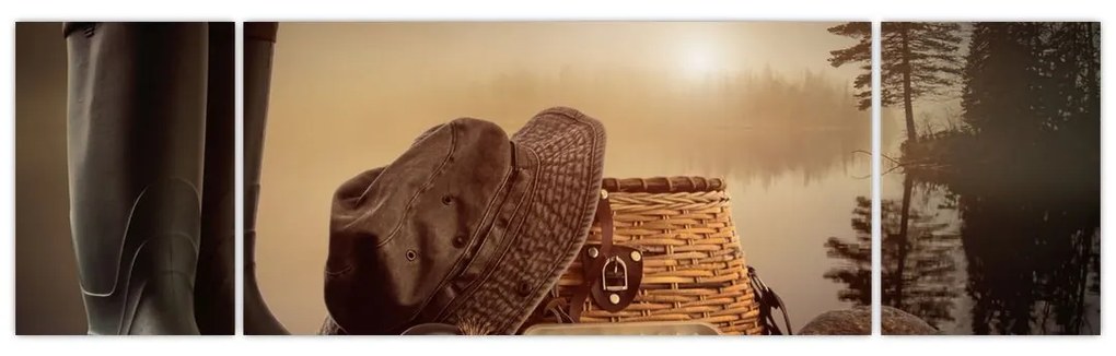 Obraz - Martwa natura rybactwa (170x50 cm)