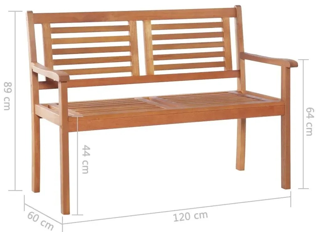 Drewniana ławka ogrodowa T3-R00