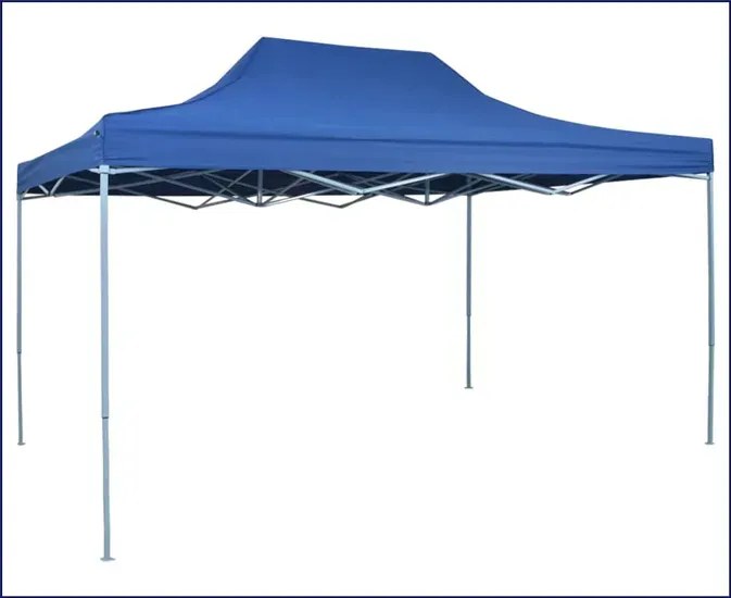 Niebieska przenośna altana ogrodowa S6-D08