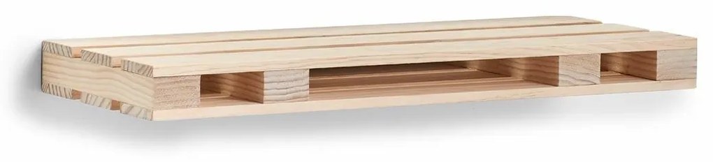 Półka dekoracyjna ścienna w formie palety, 60 x 23,5 cm, ZELLER
