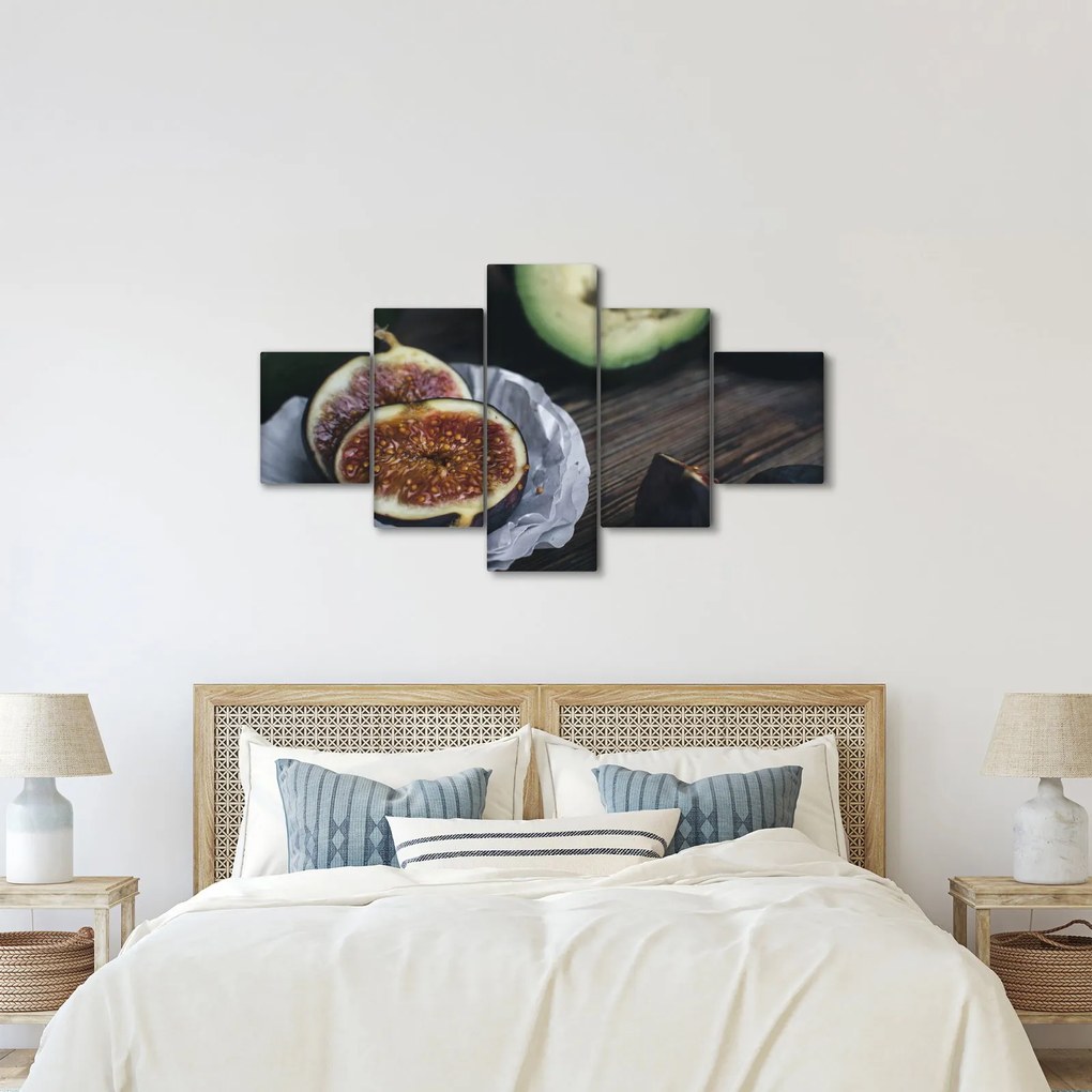 Obraz fig i awokado (125x70 cm)