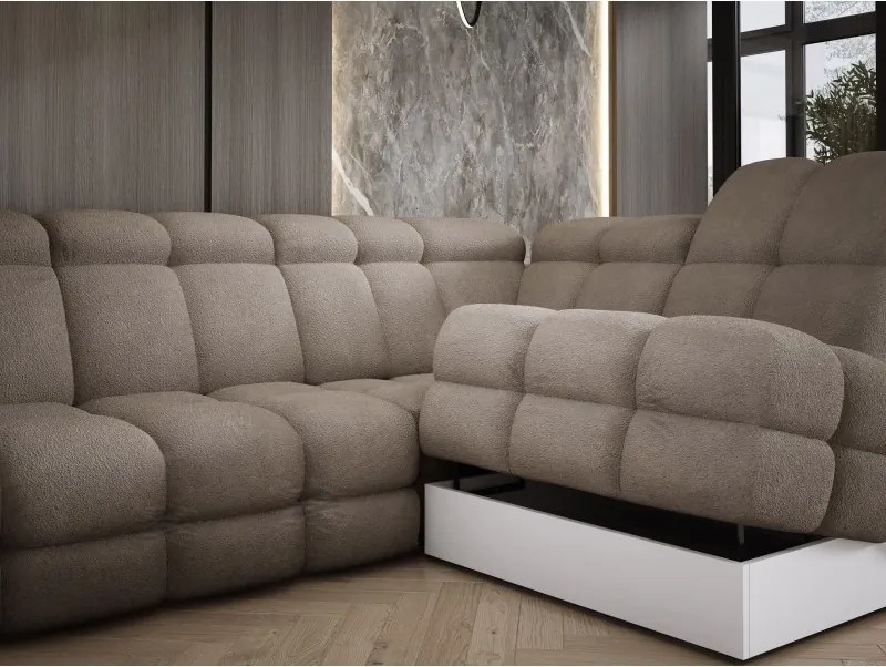 Narożnik TOLLO L z elektryczną regulacją siedziska WERSAL