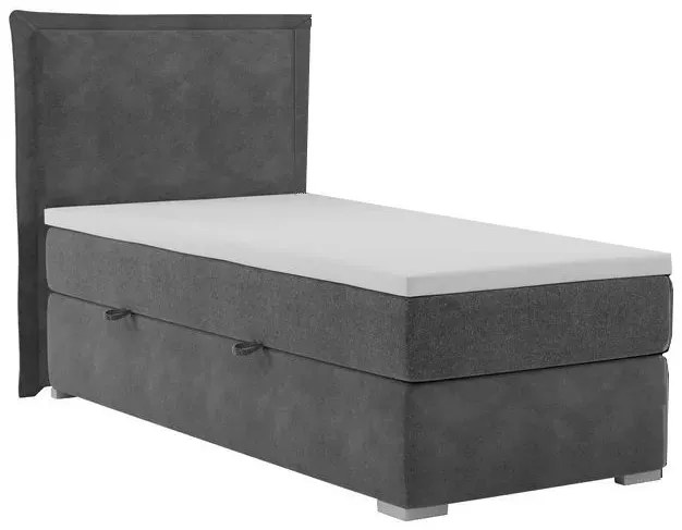 Jednoosobowe łóżko boxspring Anders 90x200 - 32 kolory