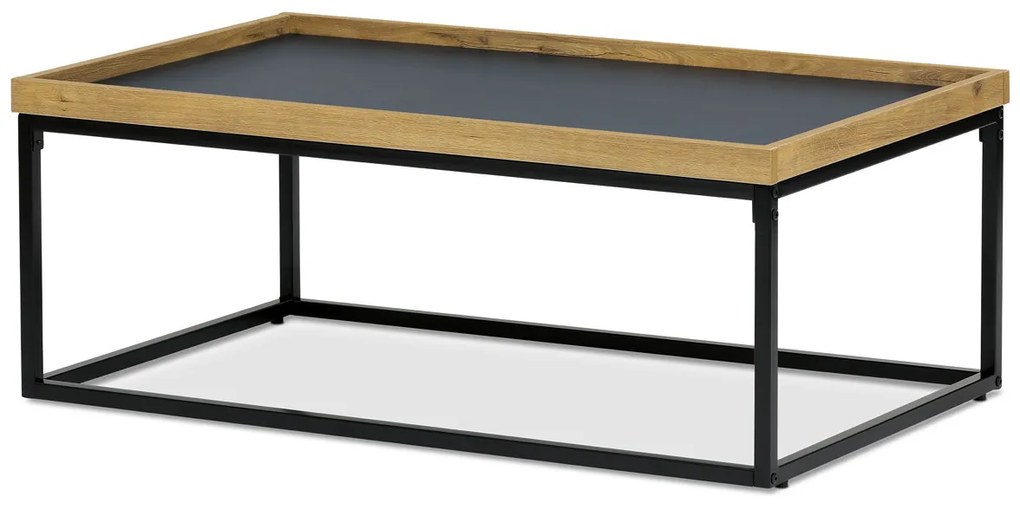 Stół konferencyjny z krawędzią i obwodowąpodstawą, 100 x 60 x 39 cm