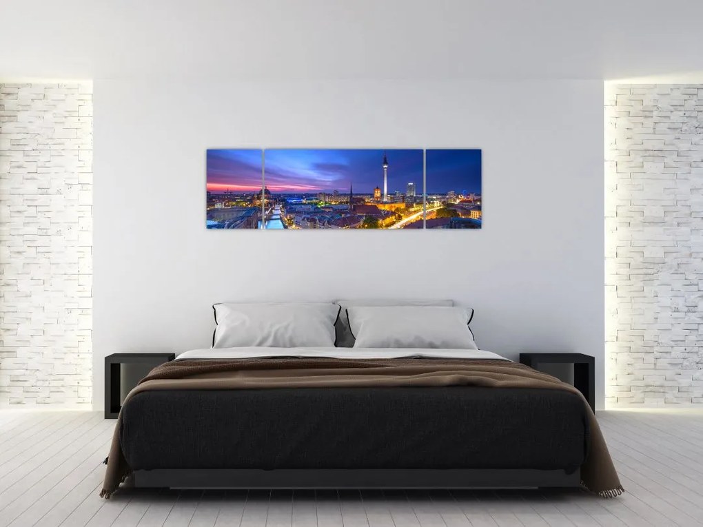 Obraz - Niebieskie niebo nad Berlinem (170x50 cm)