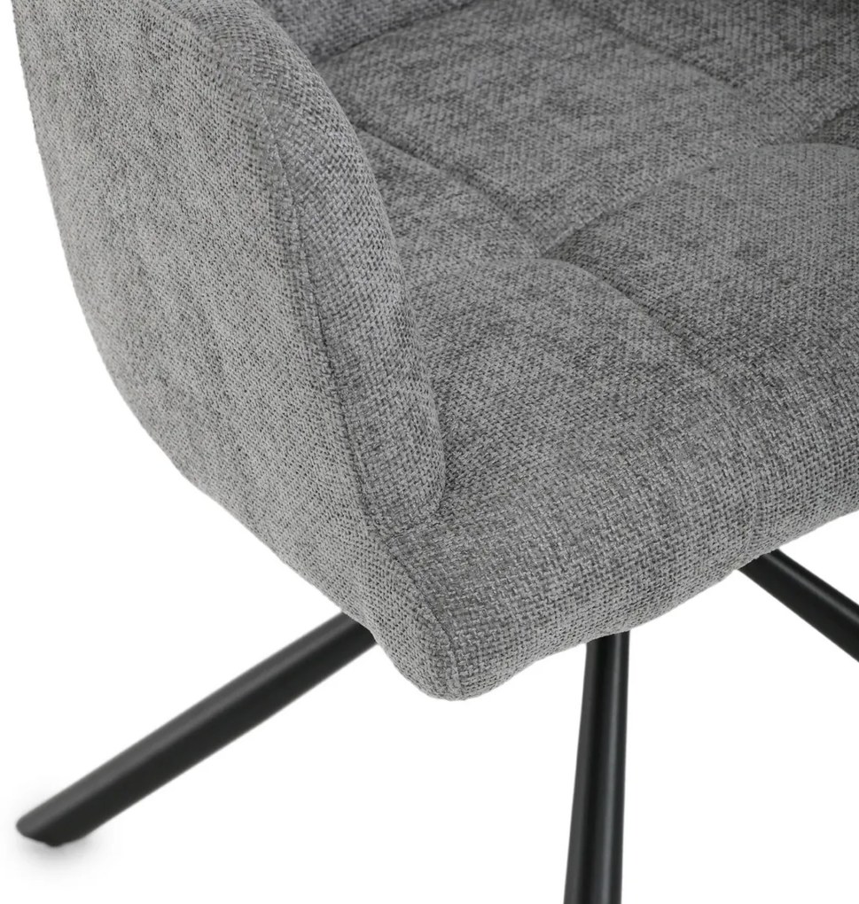 Zestaw krzeseł obiadowych z mechanizmem powrotnymDCH-T1122 GREY2, 2 szt.