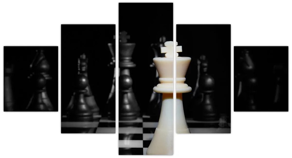 Obraz - Szachy (125x70 cm)