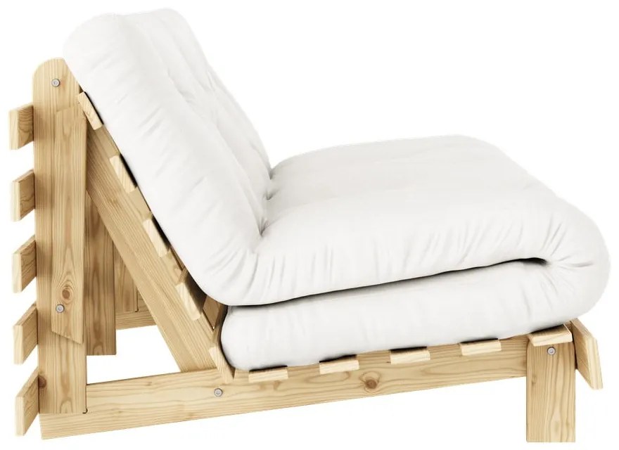 Sofa rozkładana w naturalnym kolorze 160 cm Roots – Karup Design