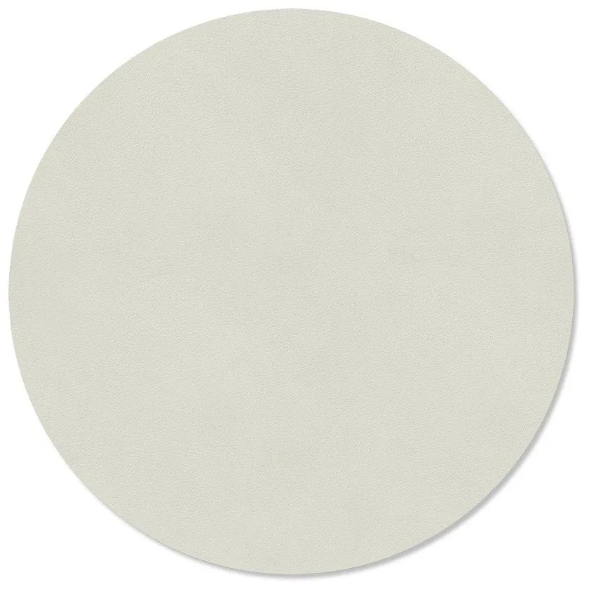 Mata stołowa ze skóry ekologicznej ø 30 cm Circle M Nupo – LIND DNA