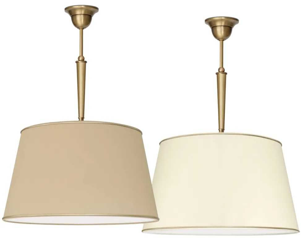 Lampa mosiężna z abażurem YA-S1C45