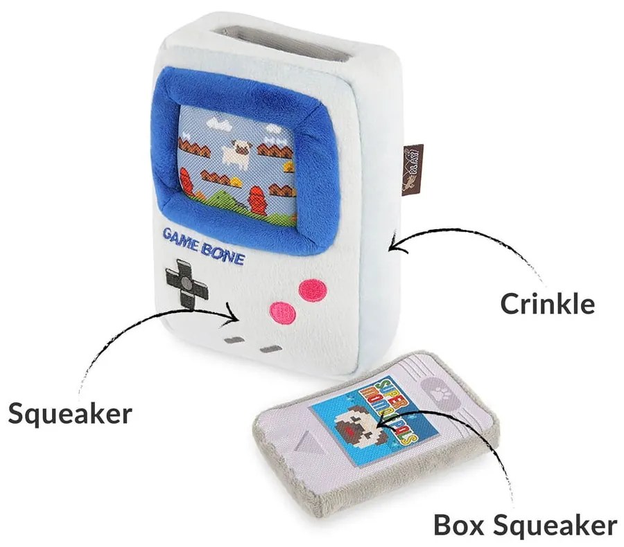 Zabawka dla psa Game Boy – P.L.A.Y.