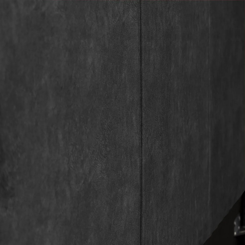 Łóżko TOWN 160x200 cm Czarny Bez materaca