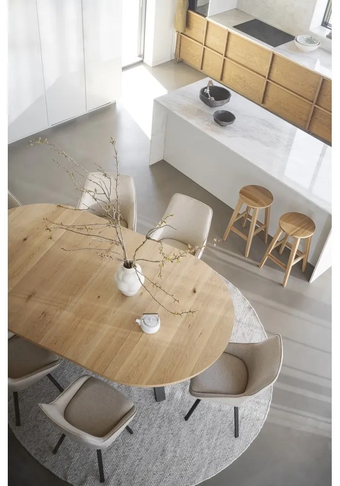 Dodatkowy blat do stołu w dekorze dębu 135x50 cm Maddock – Rowico