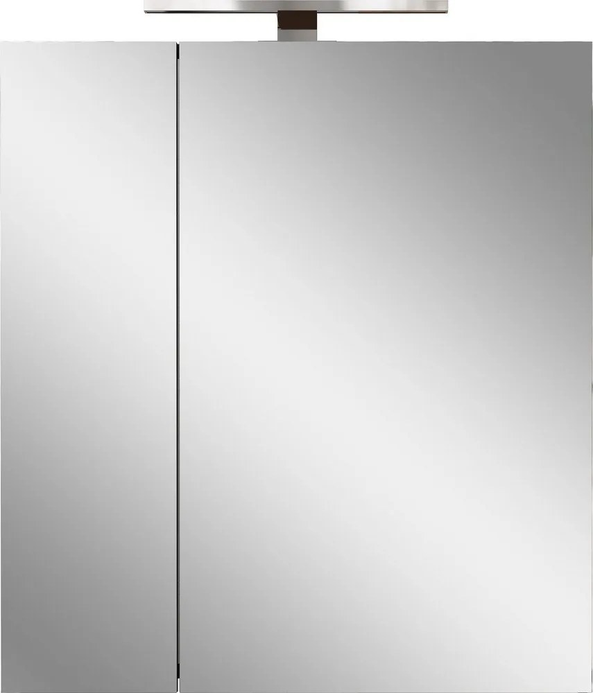 Szara szafka łazienkowa 60x71 cm – Germania