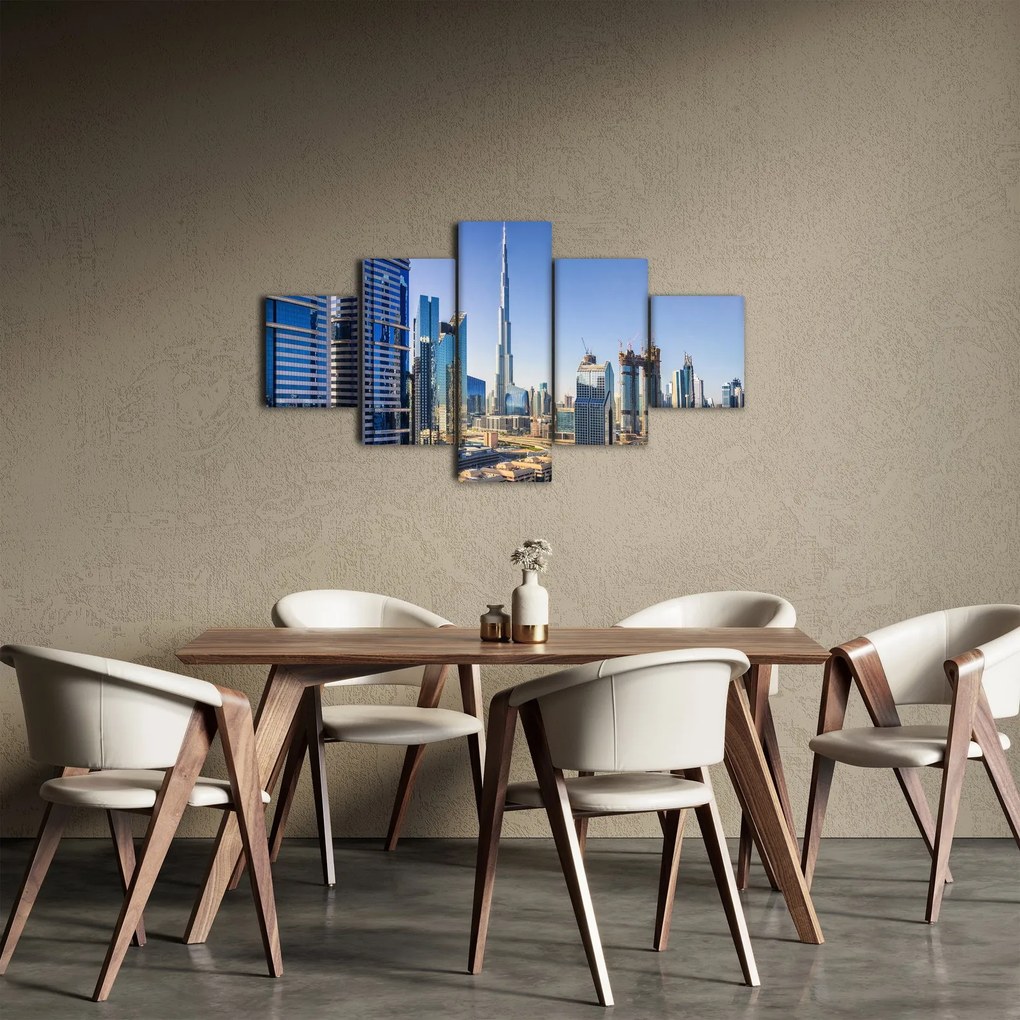 Obraz - Dubaj rano (125x70 cm)