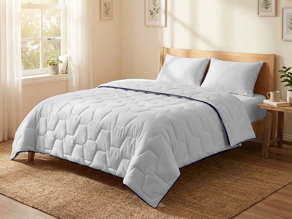 Poduszka i kołdra Adaptivego Lux z termoregulacją 140x200 cm CAMEO ROSE