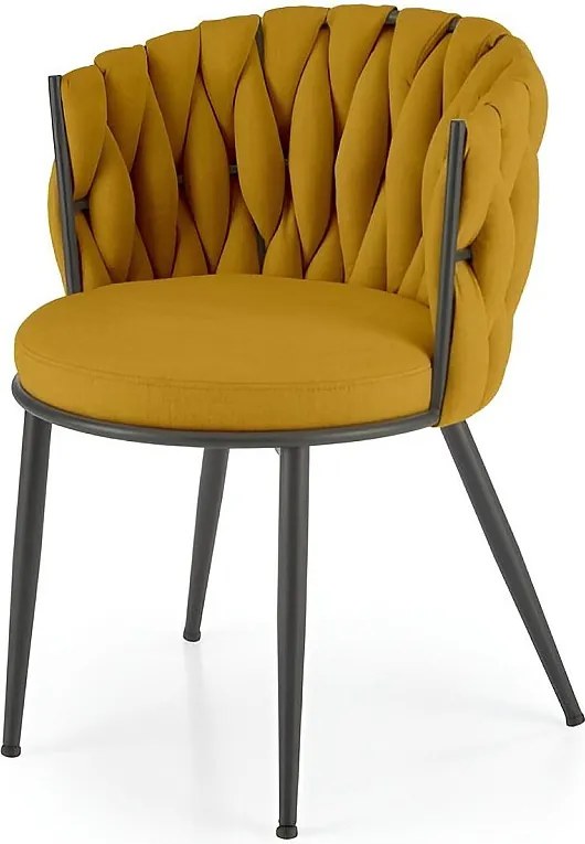 Krzesło tapicerowane K516 oliwkowe