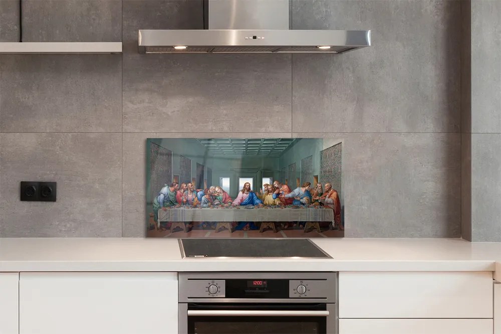 Panel szklany do Kuchni Ostatnia Wieczerza - Da Vinci
