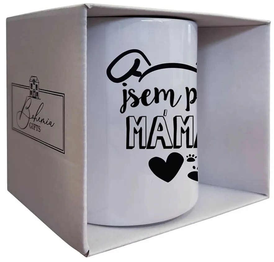 Bohemia Gifts Kubek ceramiczny - Jestem psią mamą, 350 ml