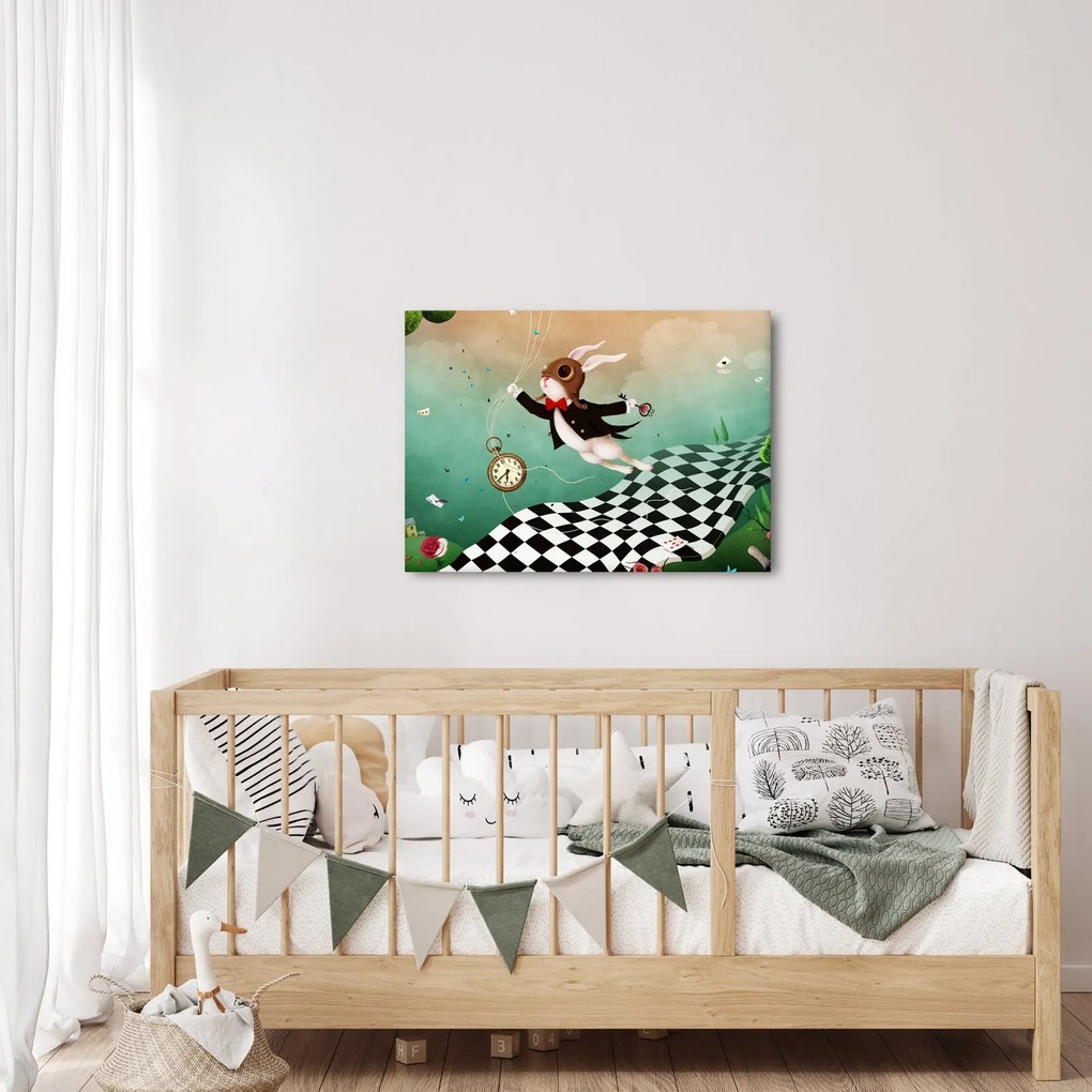 Obraz - Fantasy królik (70x50 cm)
