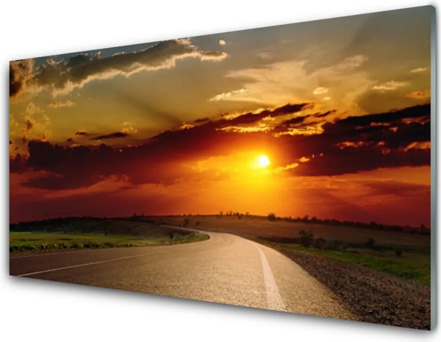 Panel Kuchenny Droga Ku Wschodzącemu Słońcu