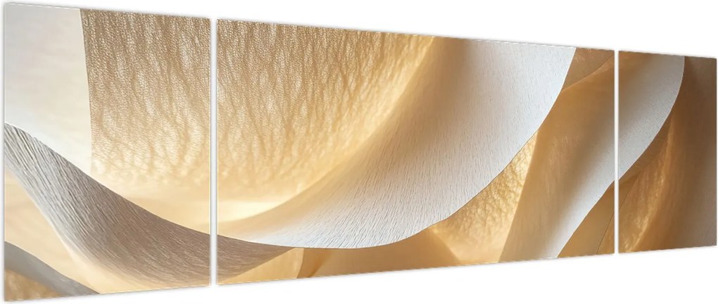 Obraz - Papierowa faktura (170x50 cm)